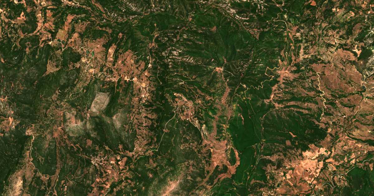 Satellitenkarte von Mégas Pontiás