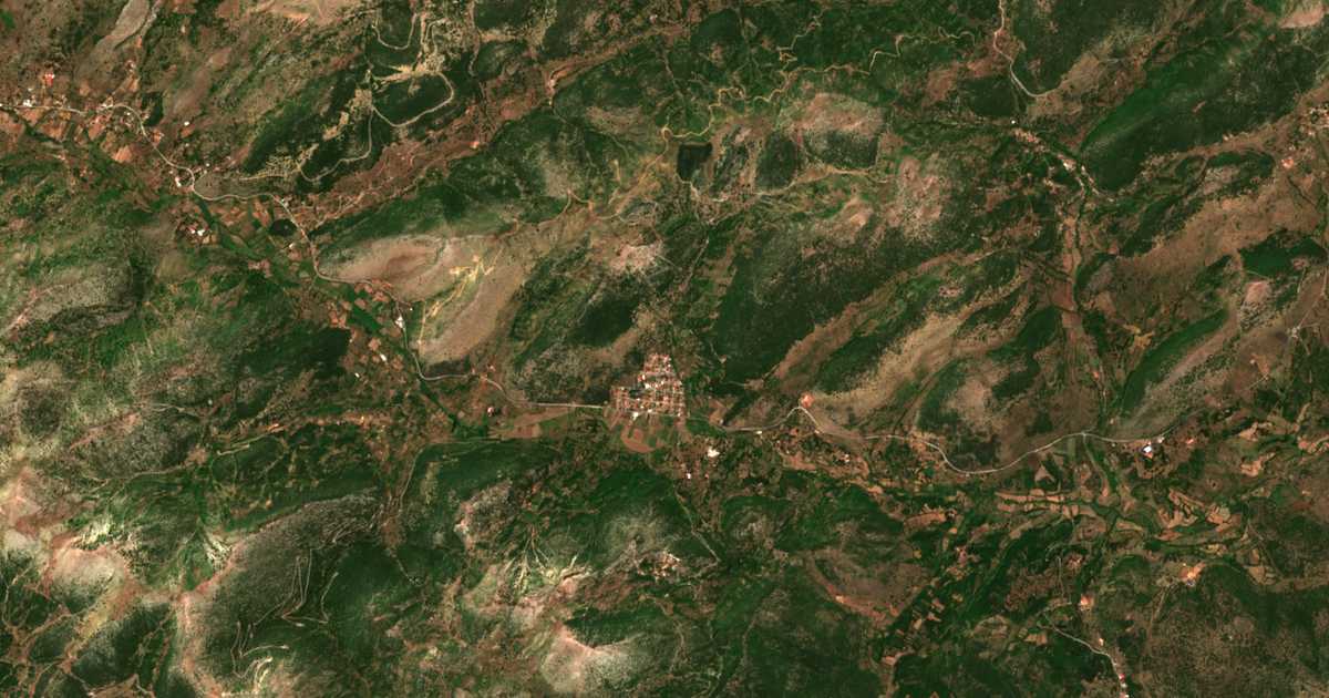 Satellitenkarte von Paos