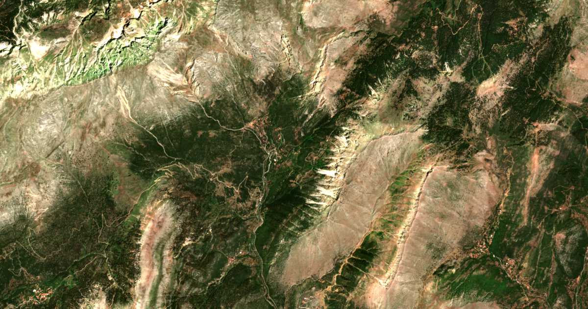 Satellitenkarte von Platanítsa