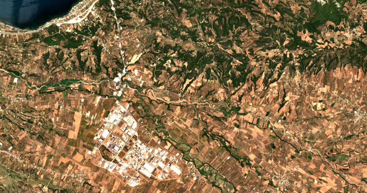 Satellitenkarte von Moiraíika