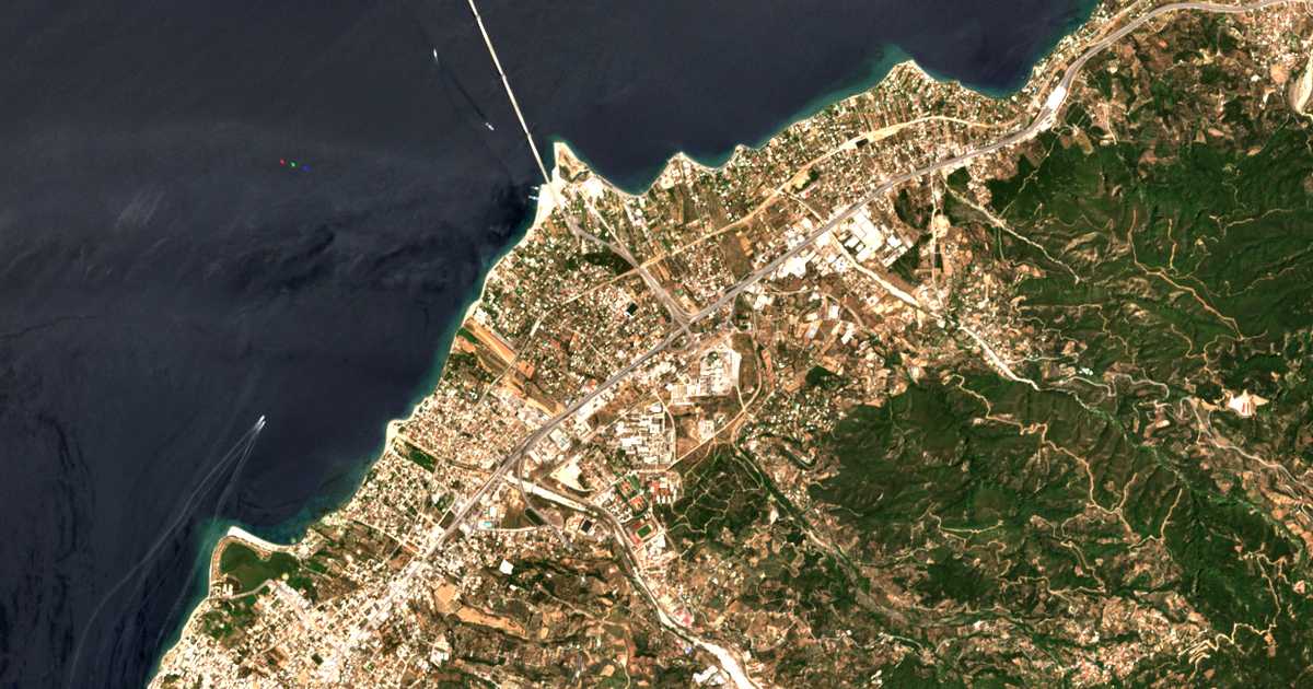 Satellitenkarte von Rio