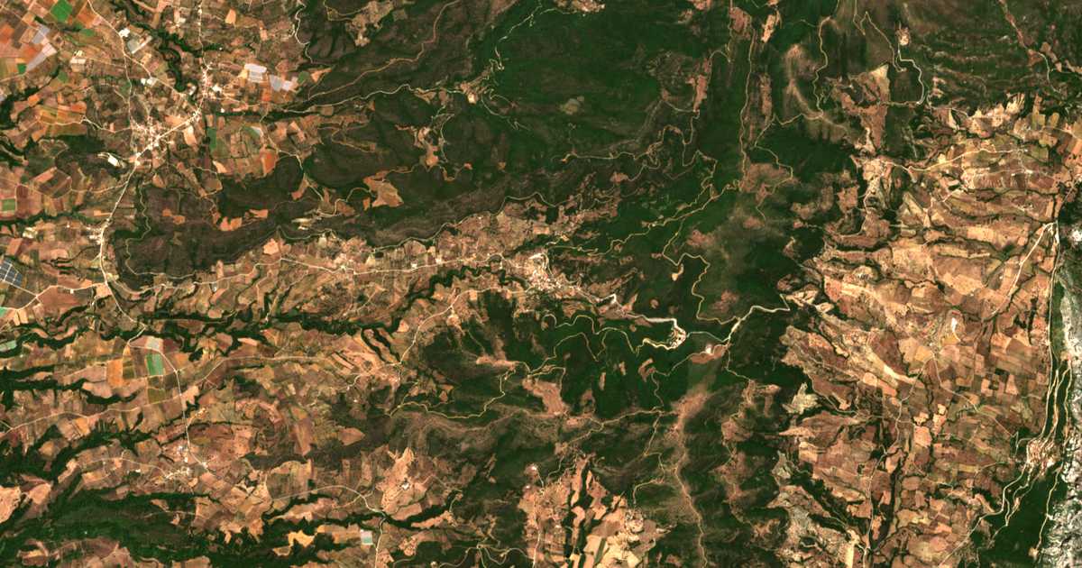Satellitenkarte von Ágios Nikólaos
