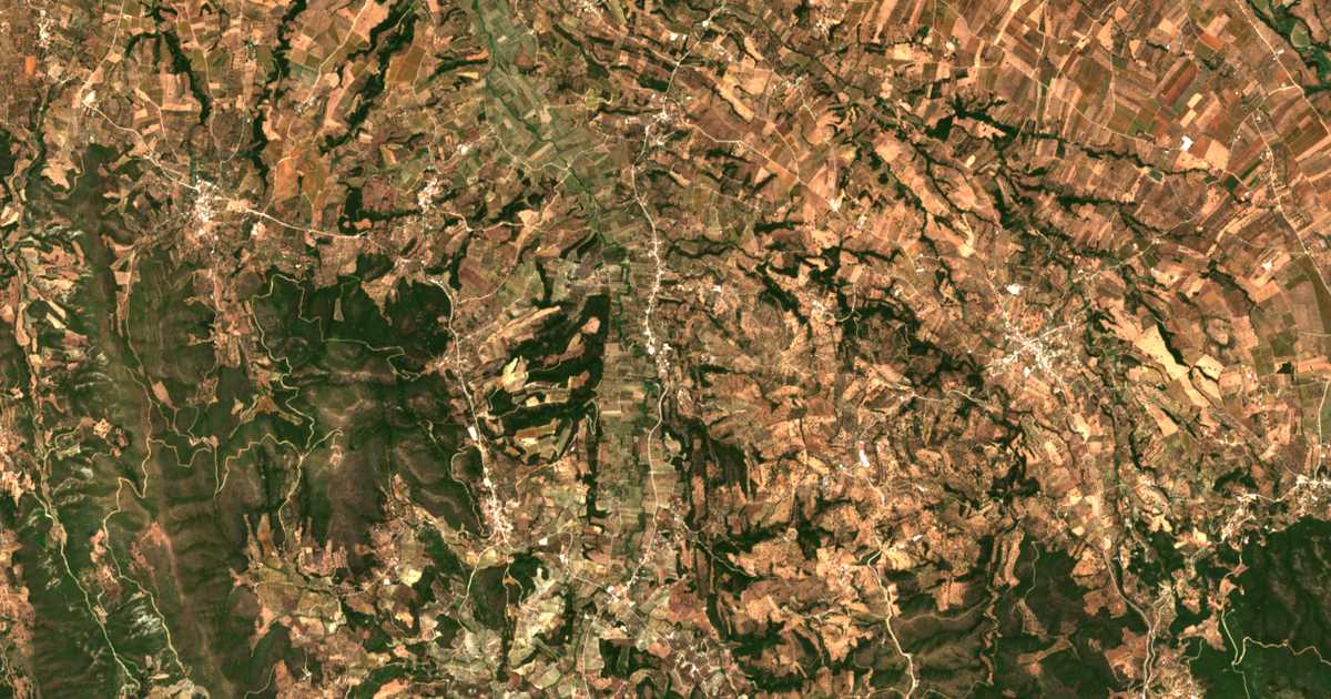Satellitenkarte von Áno Soudenaíika