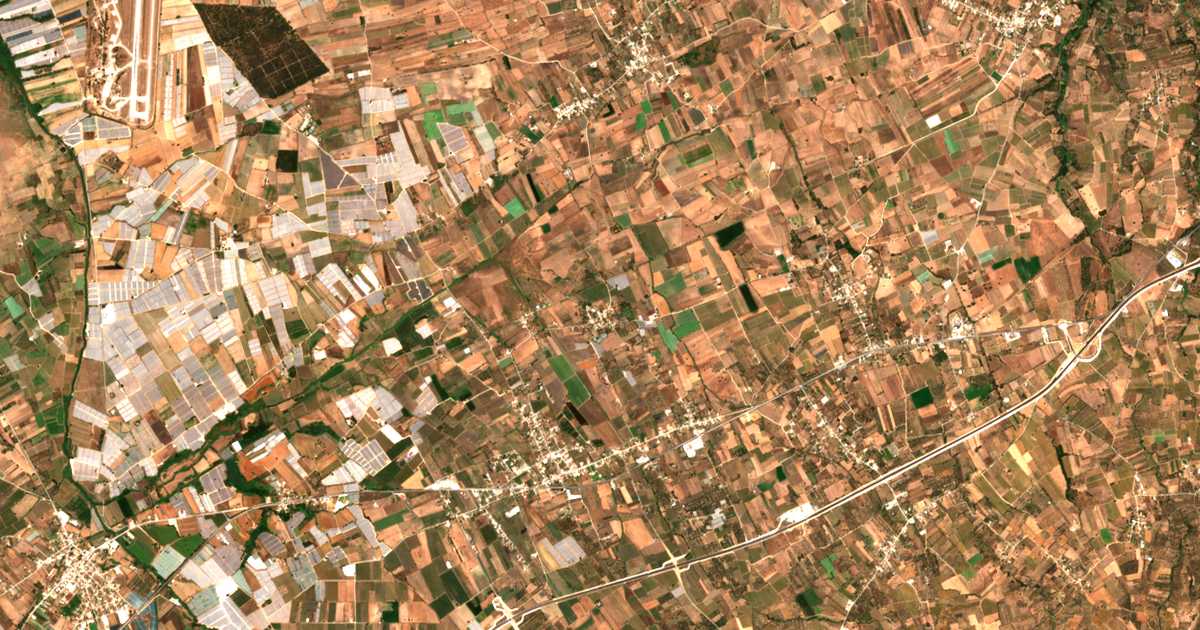 Satellitenkarte von Apóstoloi