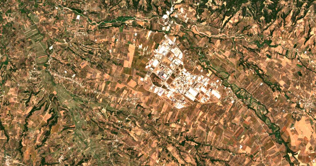 Satellitenkarte von Fylakés