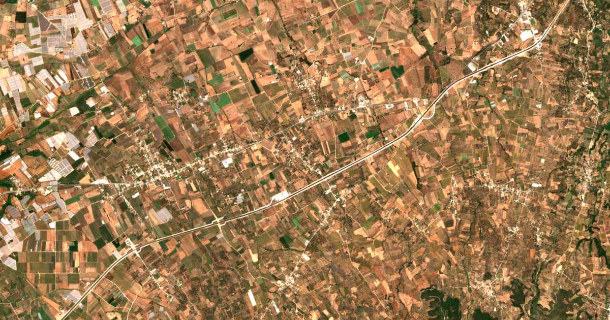 Satellitenkarte von Karaíika