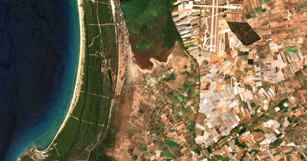 Satellitenkarte von Metóchion