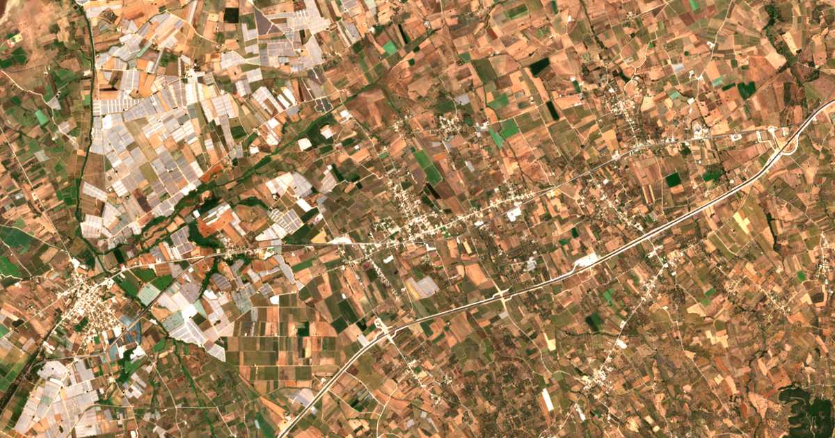Satellitenkarte von Sagaíika
