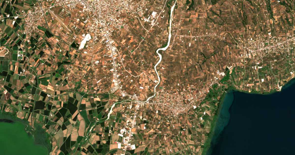 Satellitenkarte von Aktion