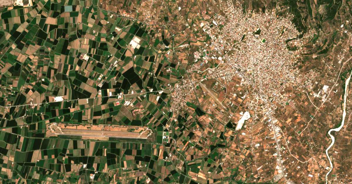Satellitenkarte von Dokímion