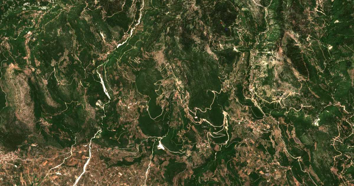 Satellitenkarte von Krýon Nerón