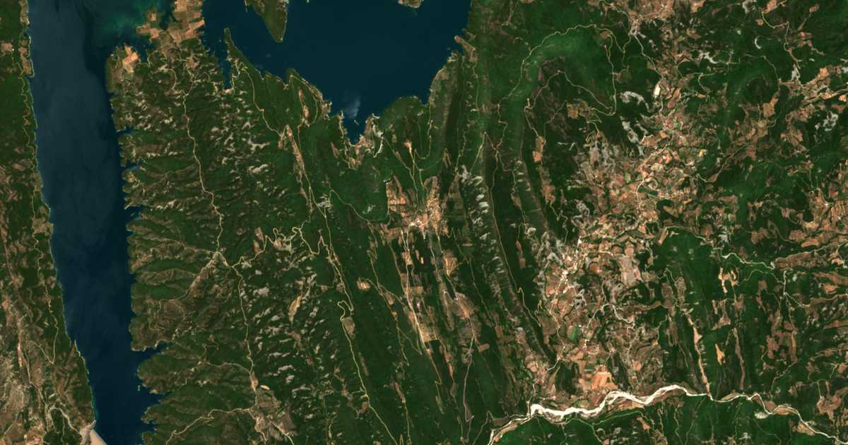 Satellitenkarte von Sargiáda