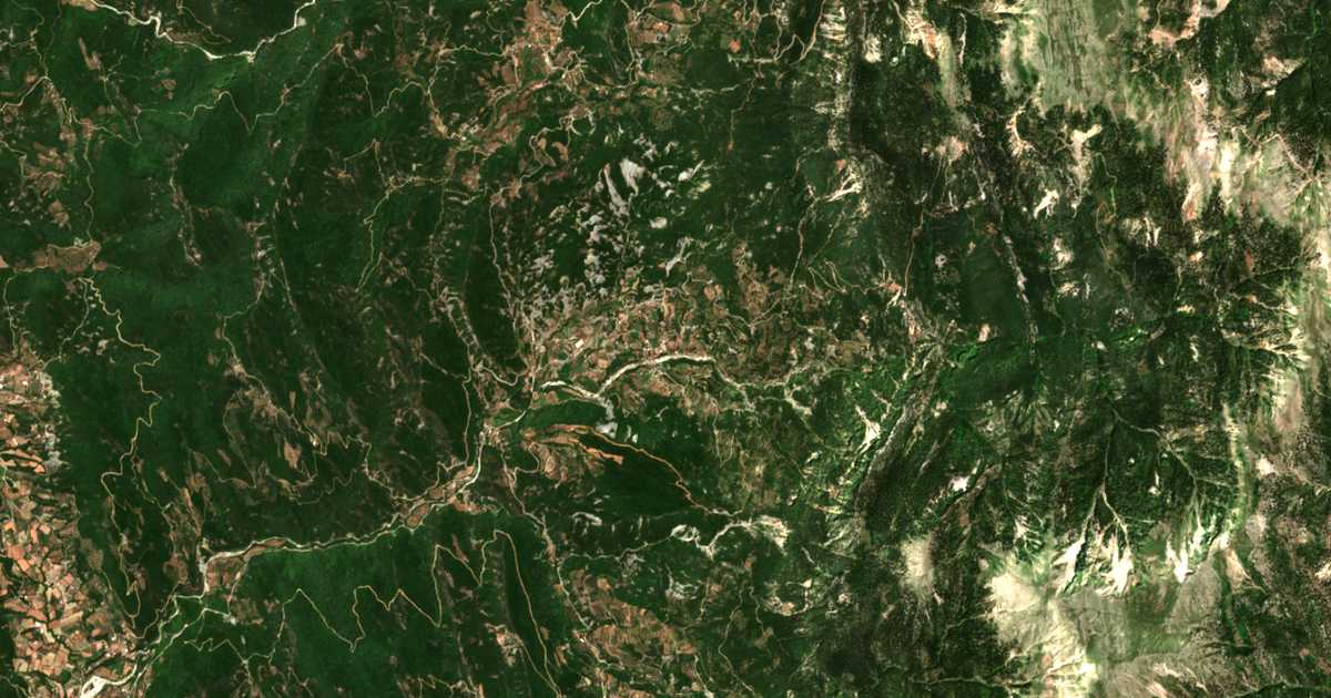 Satellitenkarte von Sitómena