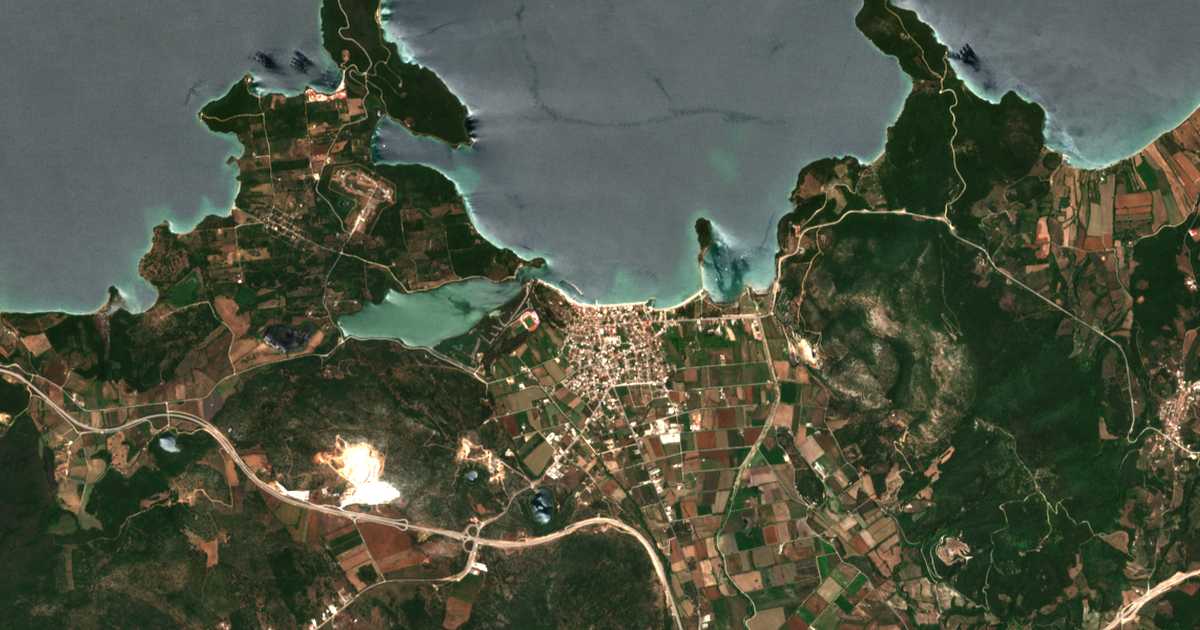 Satellitenkarte von Vonitsa-Anaktorio