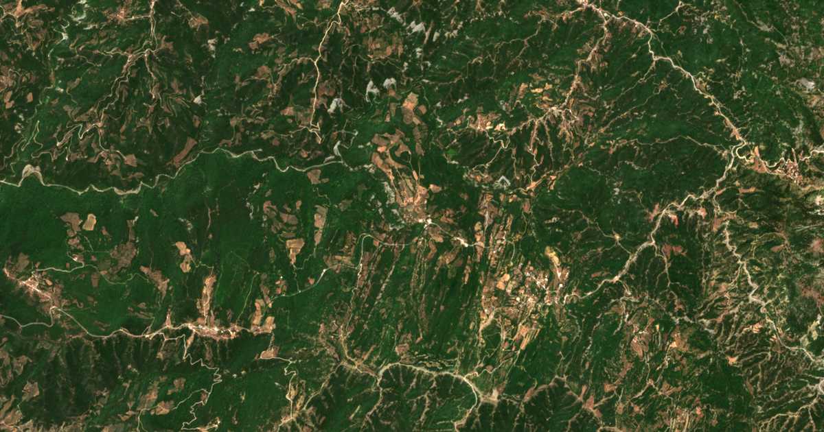 Satellitenkarte von Palaiá Floriáda