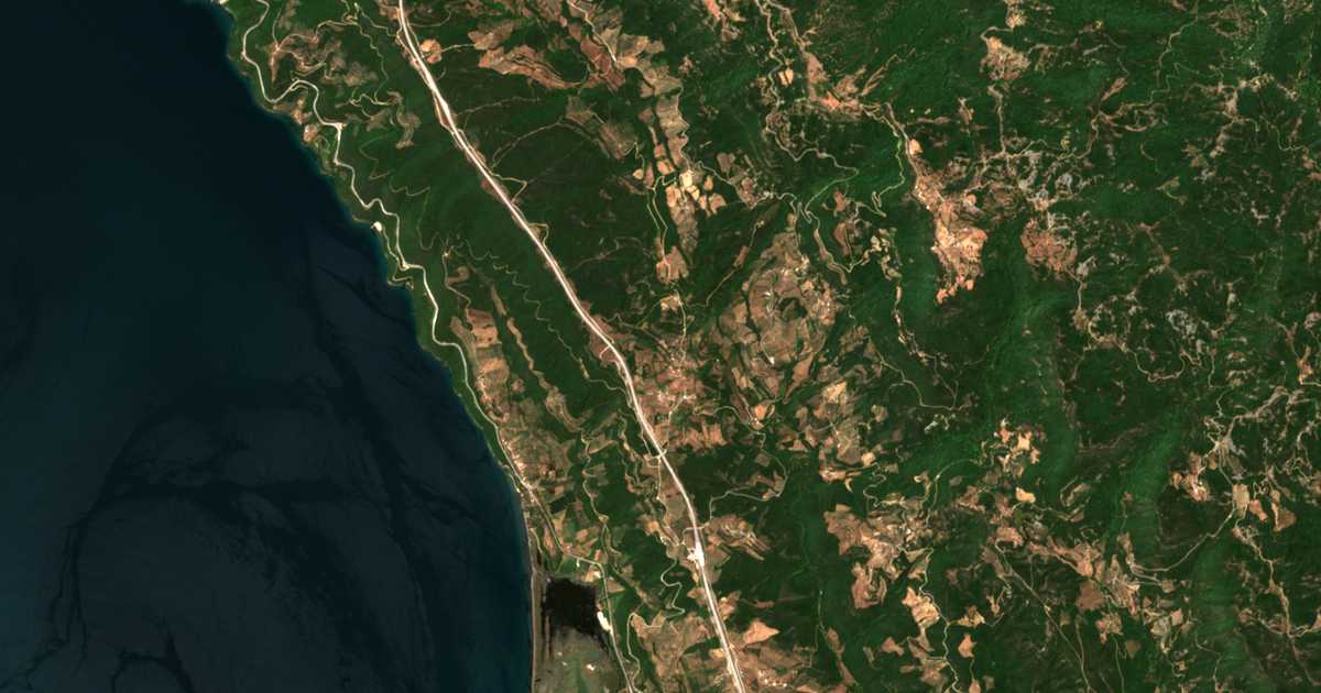 Satellitenkarte von Profítis Ilías