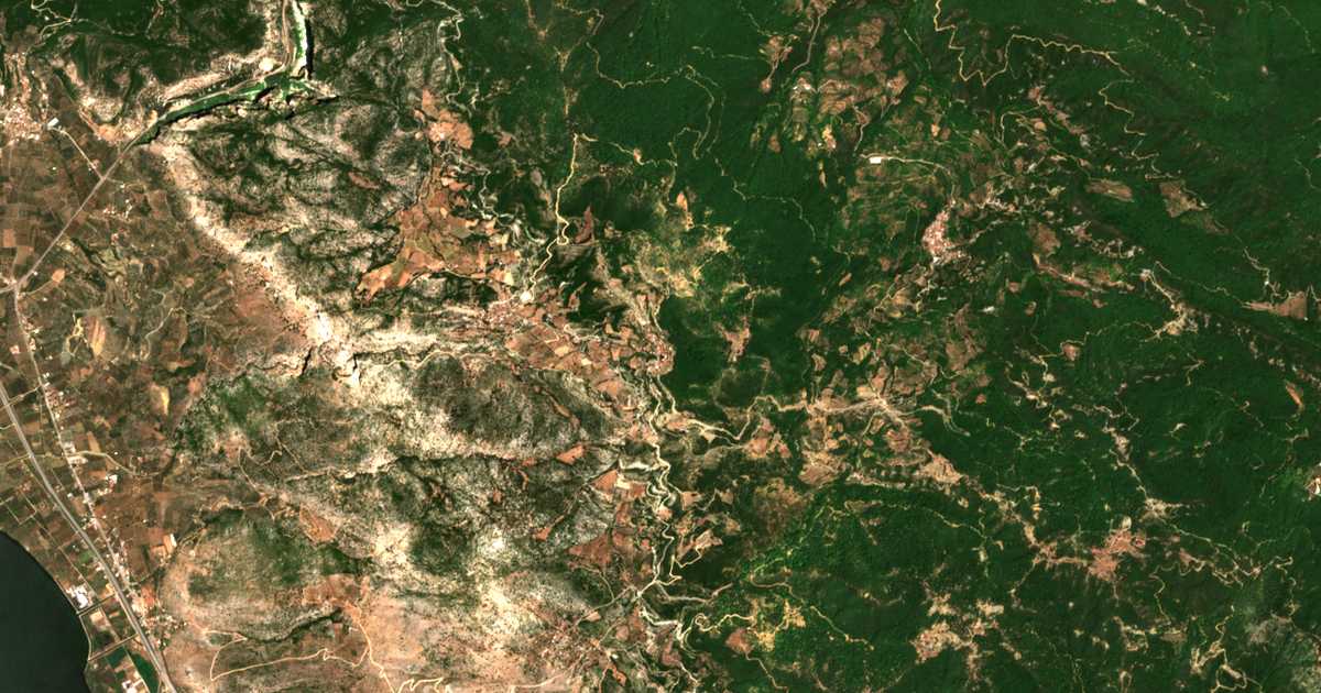 Satellitenkarte von Elliniká