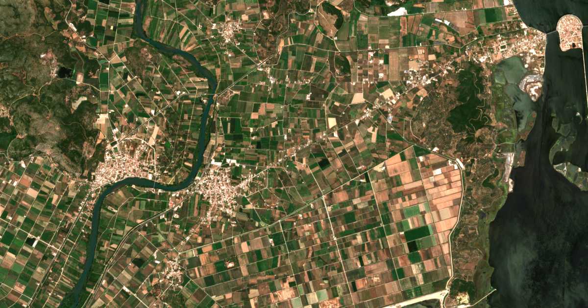 Satellitenkarte von Mármara