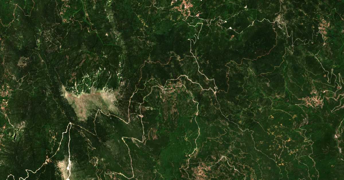 Satellitenkarte von Kentrikí