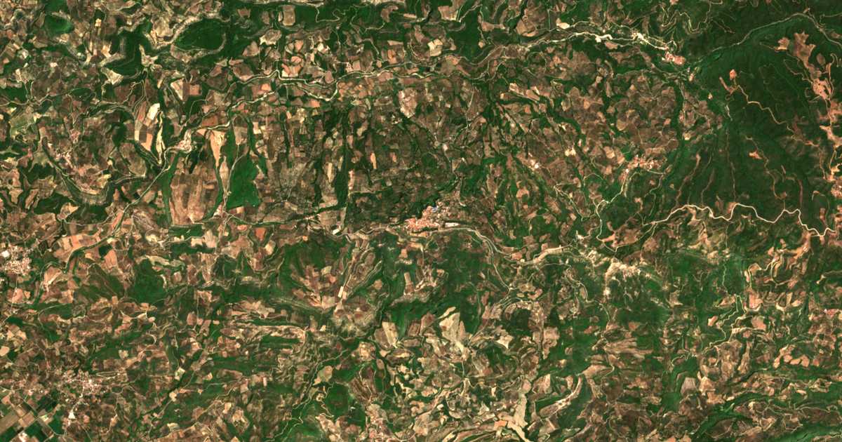 Satellitenkarte von Chelidónion