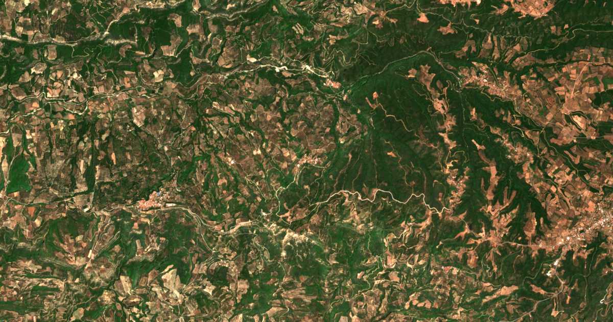 Satellitenkarte von Kryonérion