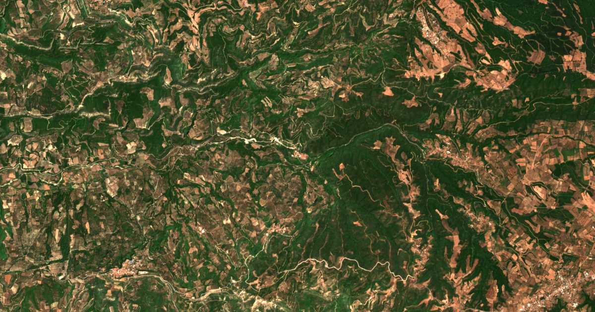 Satellitenkarte von Neraida (Ilia)