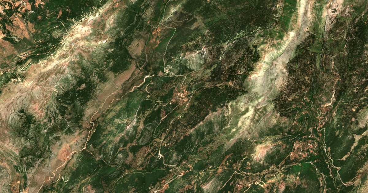 Satellitenkarte von Tsipianá