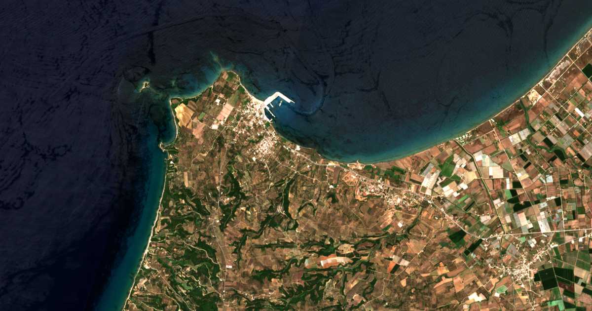 Satellitenkarte von Íkaros