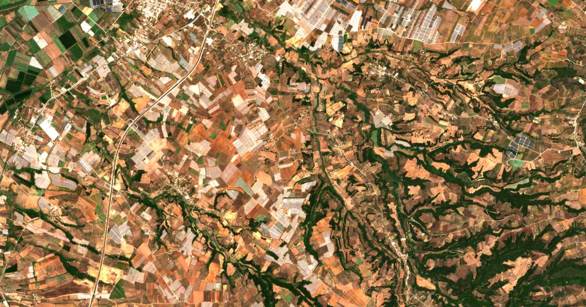 Satellitenkarte von Kougaíika