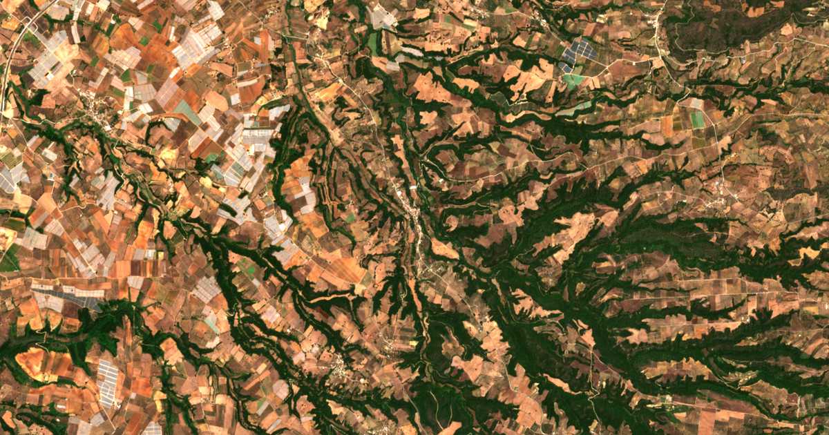Satellitenkarte von Nisíon