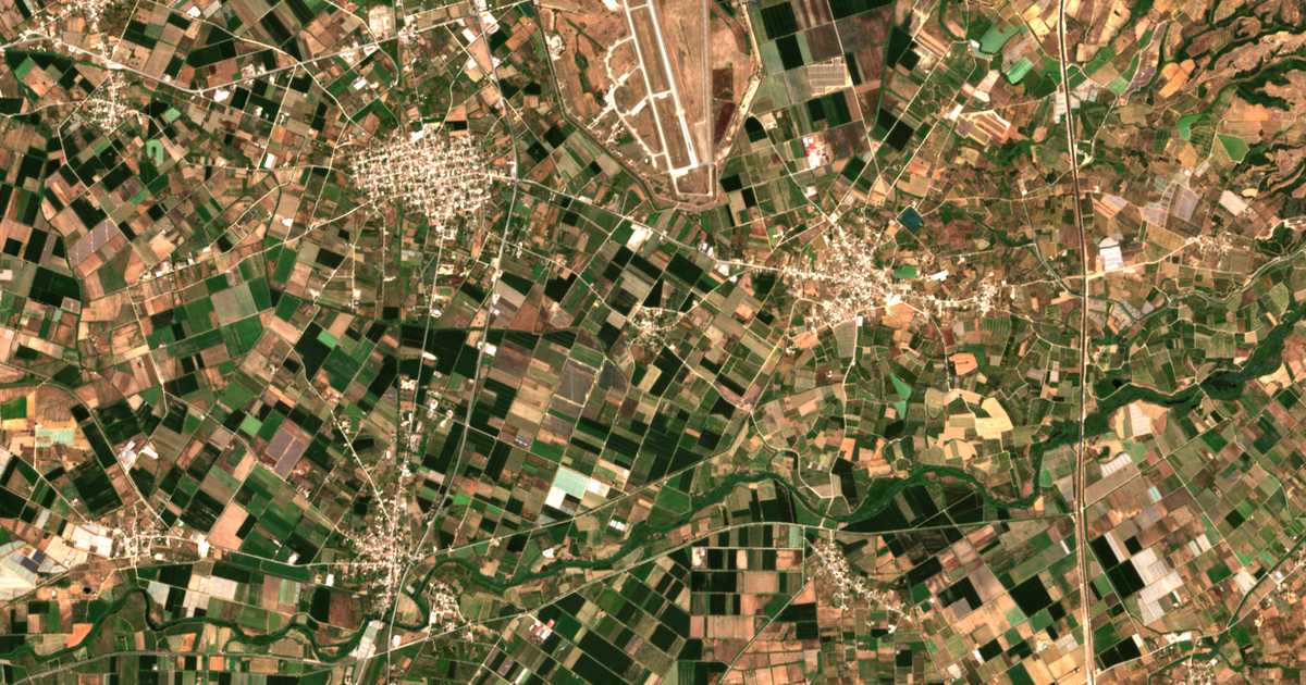 Satellitenkarte von Stafidókampos