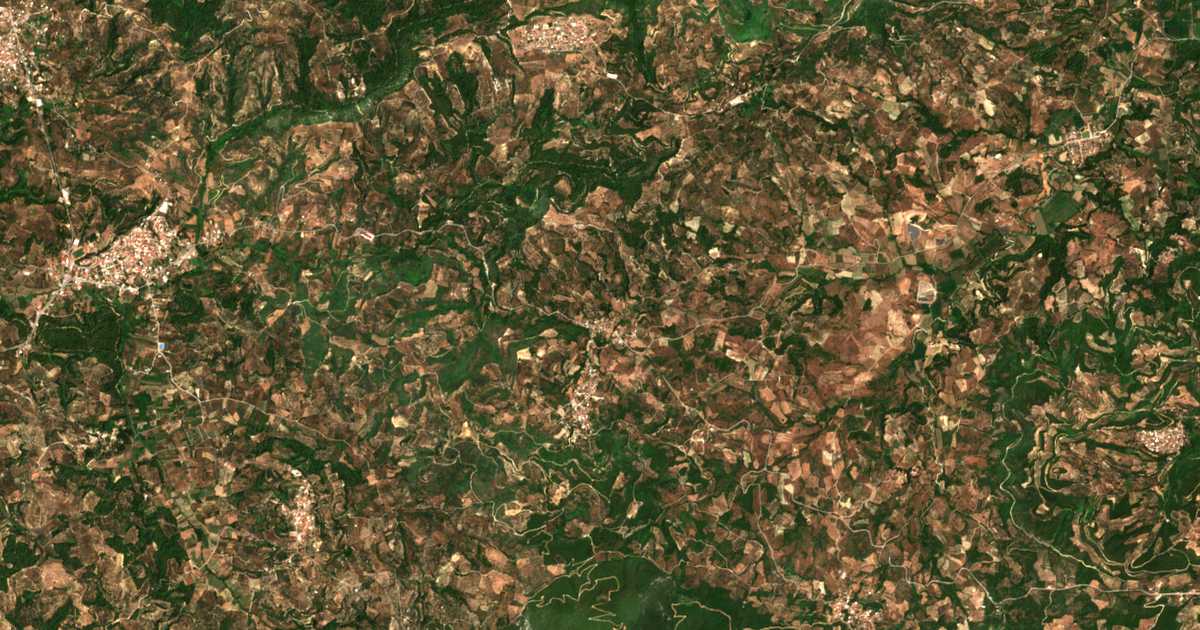 Satellitenkarte von Cháni Grýllou