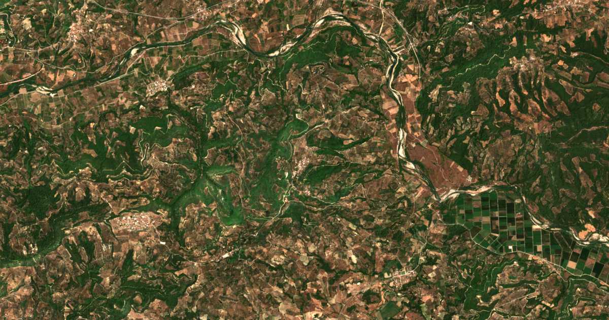 Satellitenkarte von Fríxa