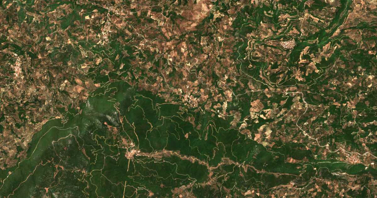 Satellitenkarte von Graíkas