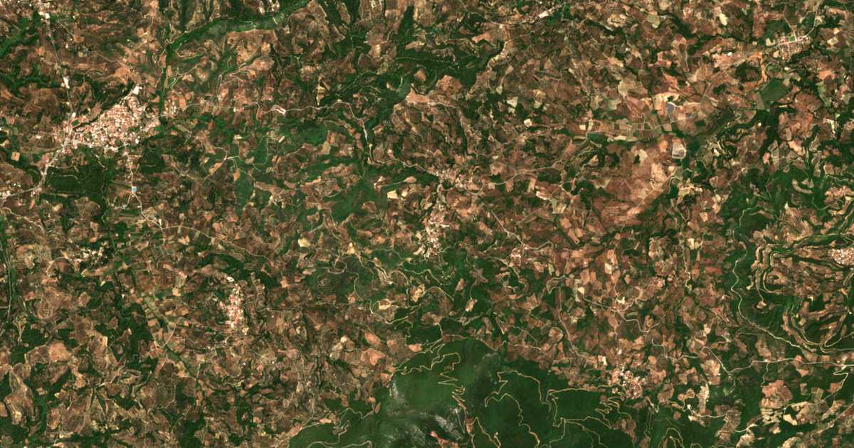 Satellitenkarte von Grýllos