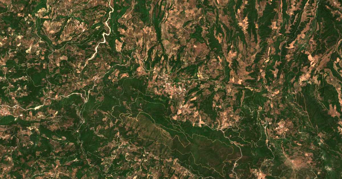 Satellitenkarte von Andravida