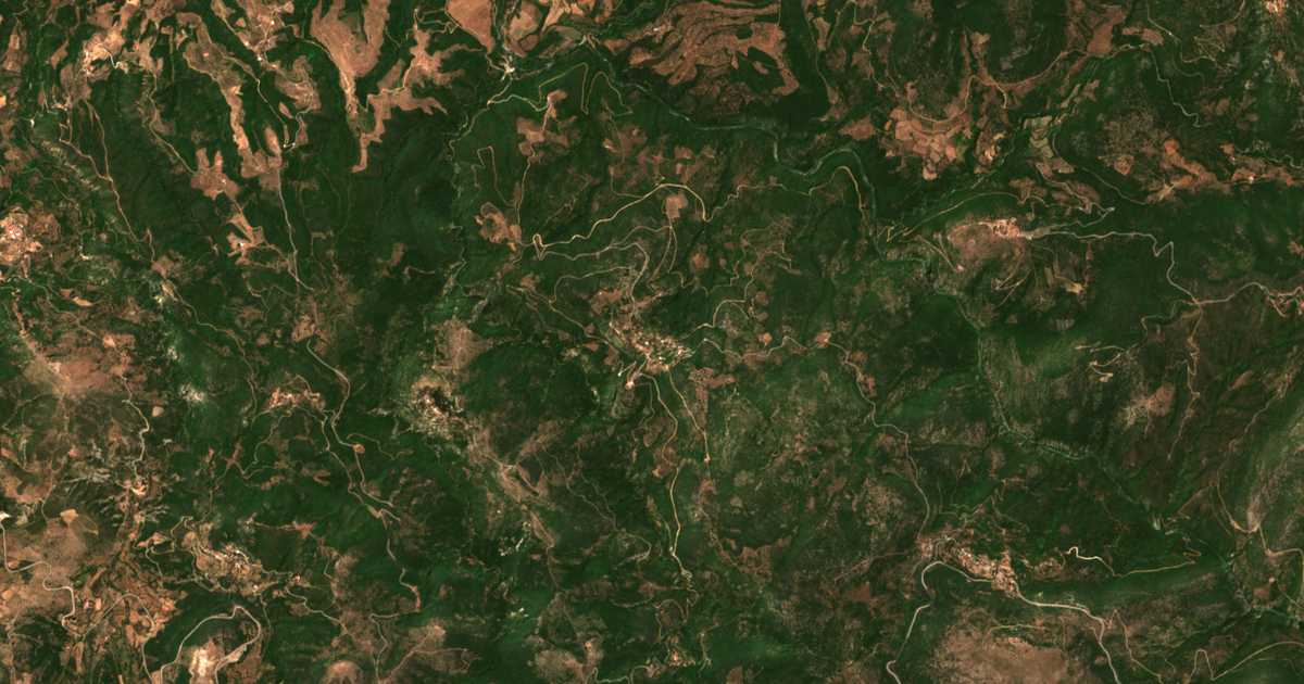 Satellitenkarte von Matésion