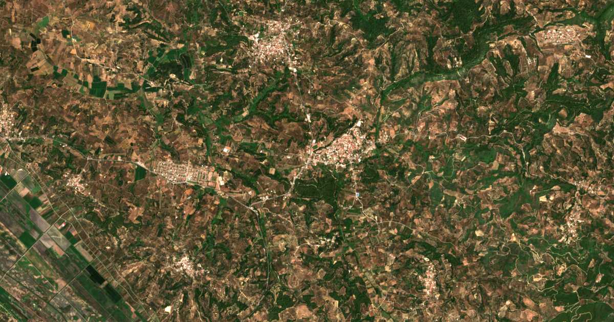Satellitenkarte von Moschoúla