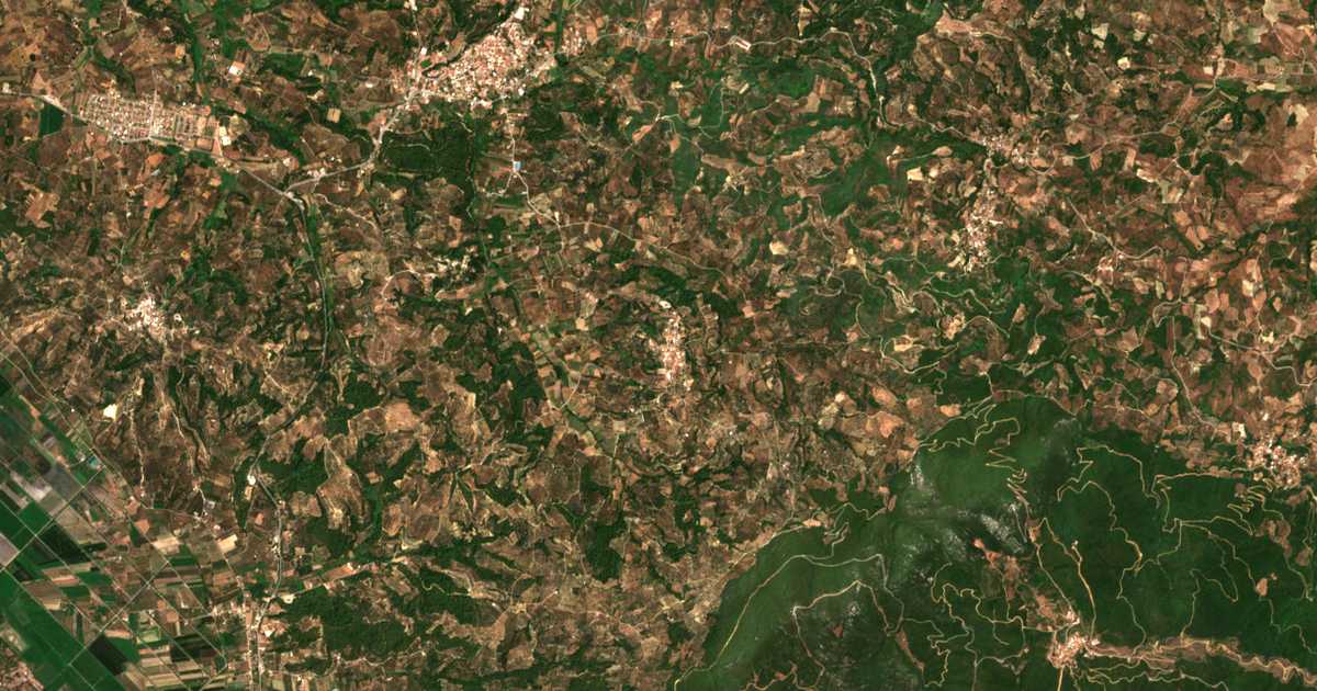 Satellitenkarte von Vrína