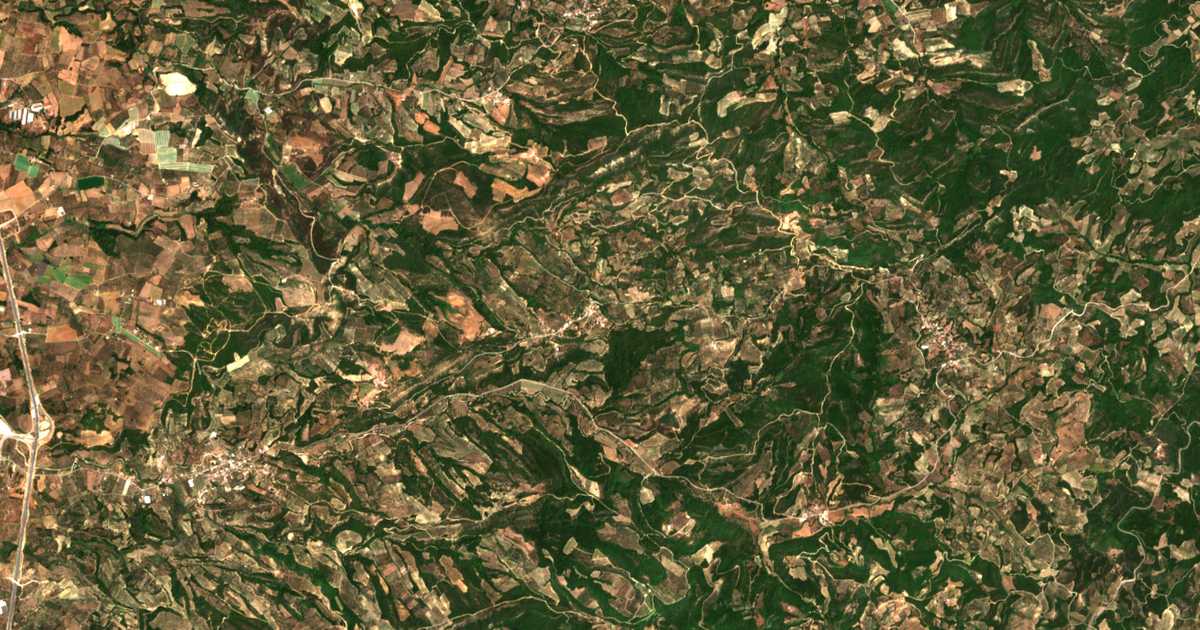 Satellitenkarte von Análipsis