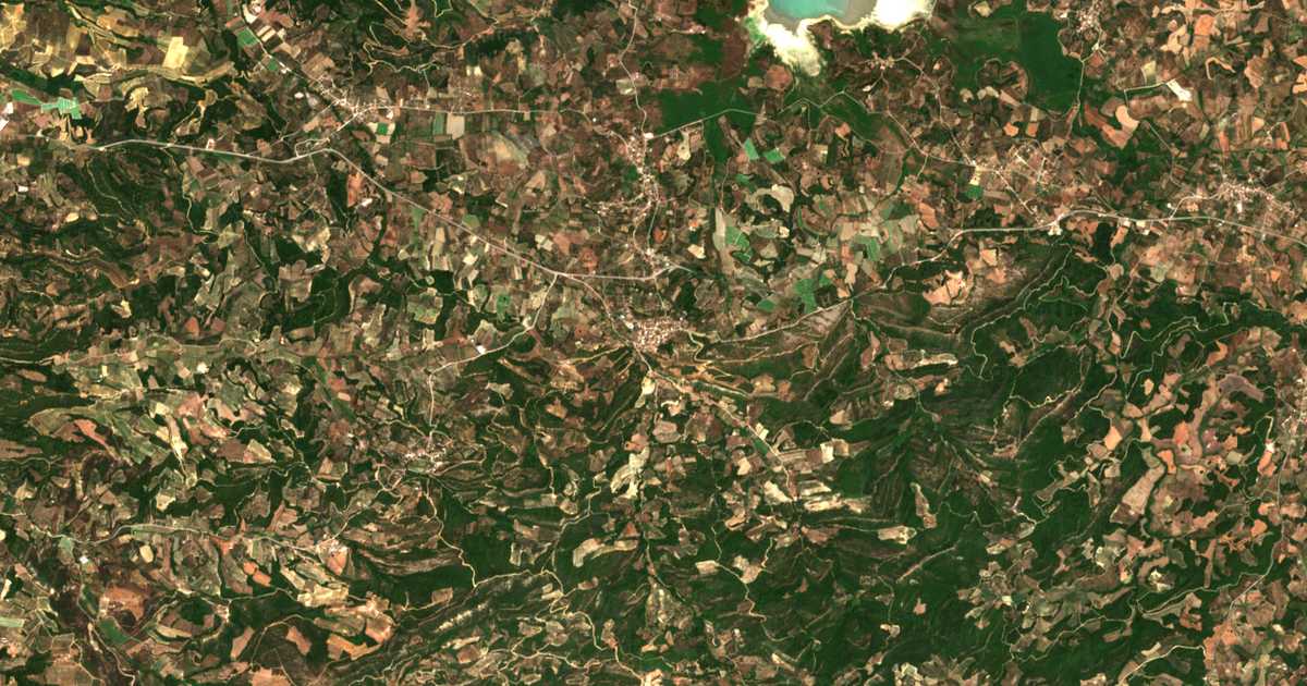 Satellitenkarte von Dafniótissa
