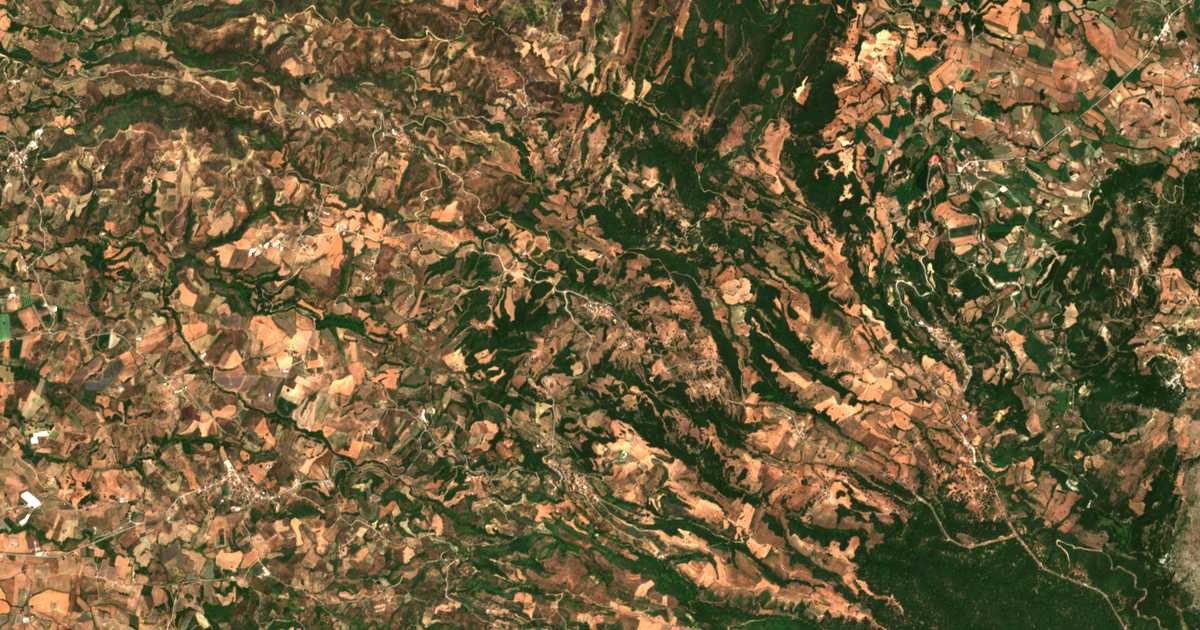 Satellitenkarte von Pródromos