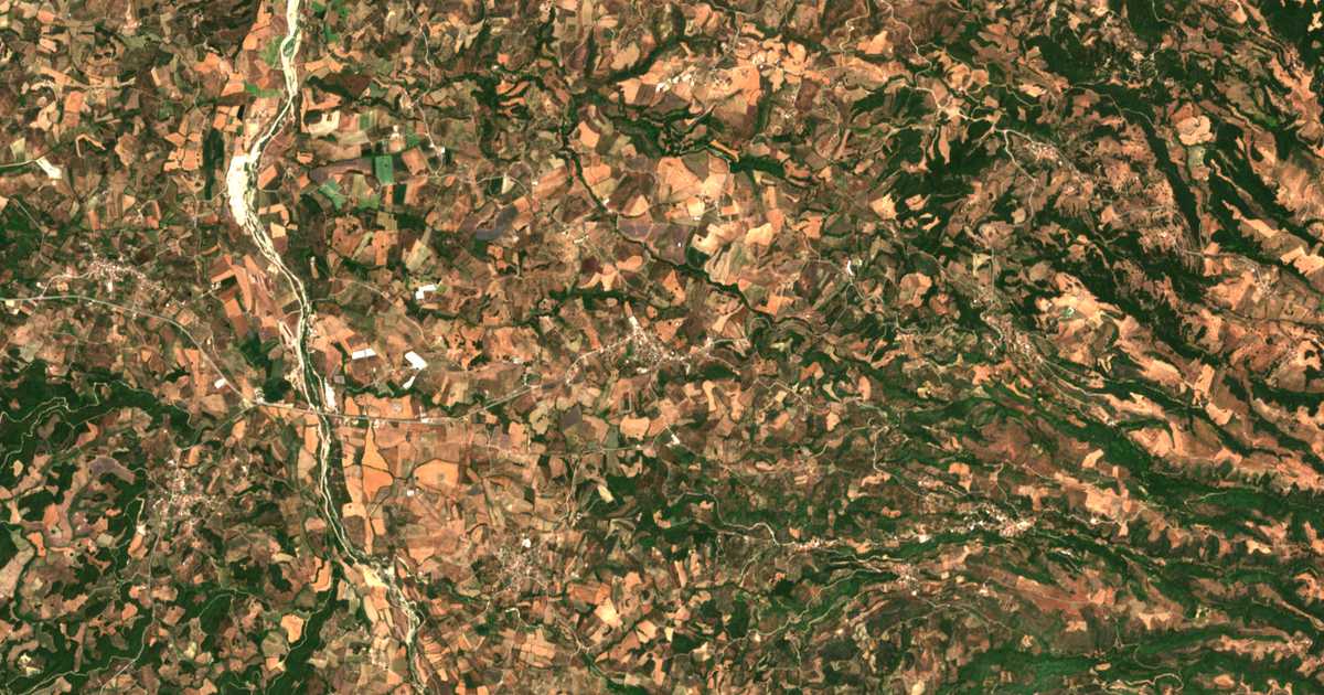 Satellitenkarte von Simópoulon
