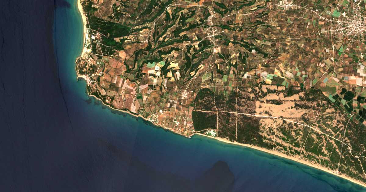 Satellitenkarte von Glýfa