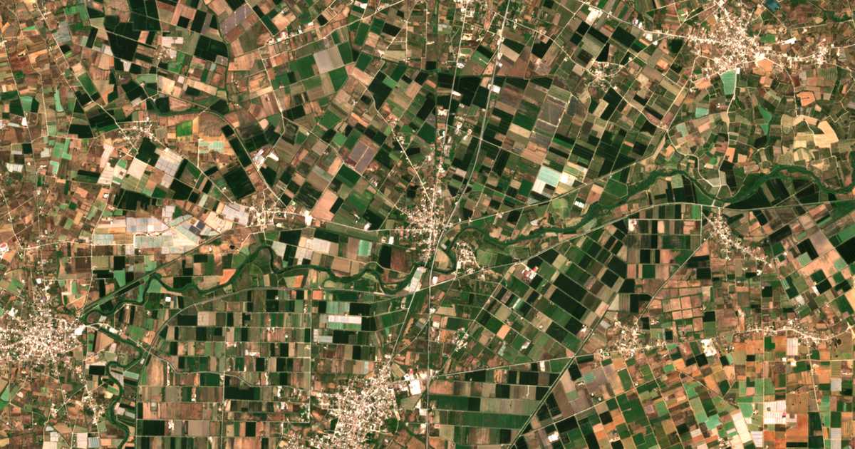 Satellitenkarte von Kavasilas