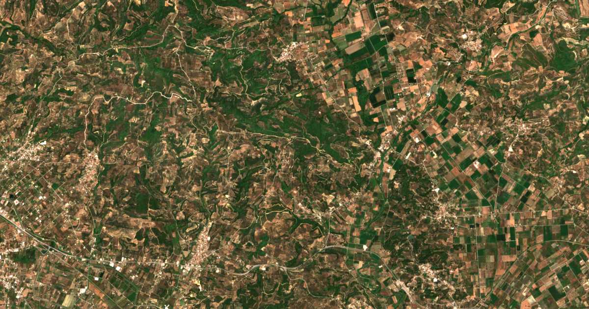 Satellitenkarte von Ágios Geórgios
