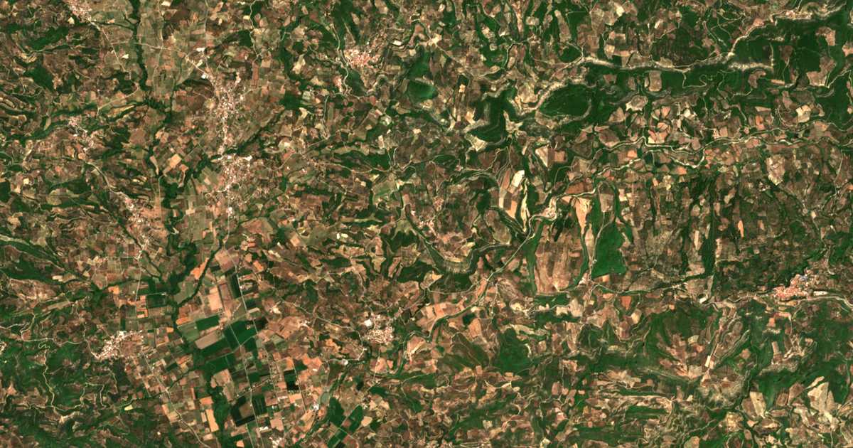 Satellitenkarte von Ágios Geórgios