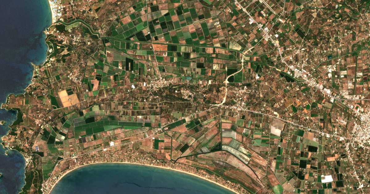 Satellitenkarte von Granitsaíika