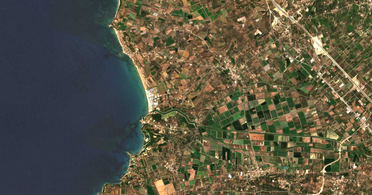 Satellitenkarte von Kalakaíika