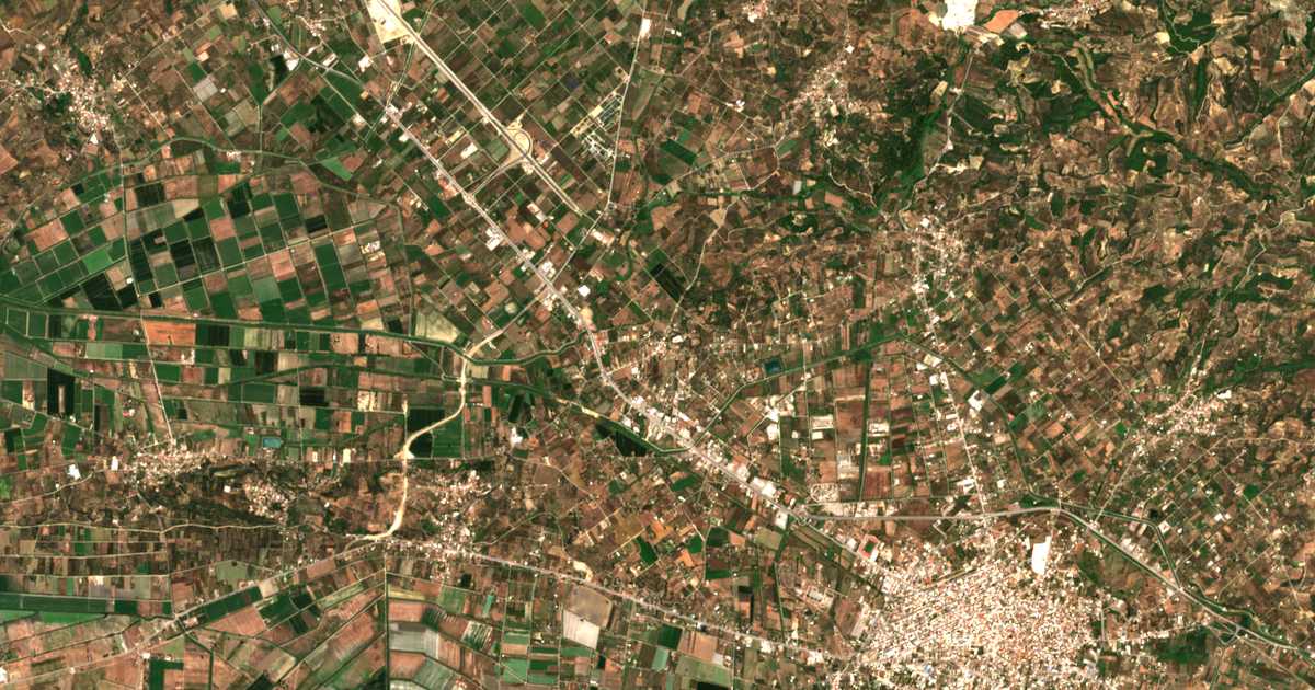 Satellitenkarte von Lasteika